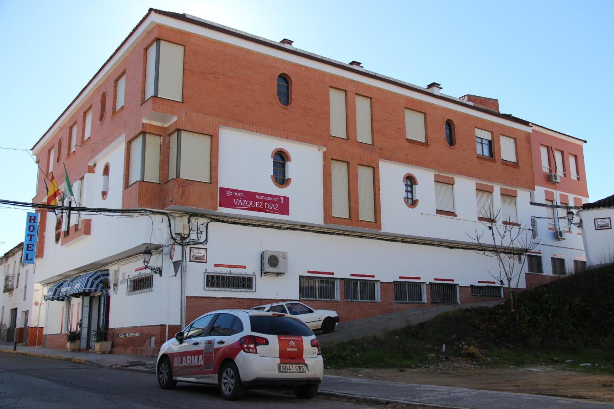 Hotel Vazquez Diaz Nerva エクステリア 写真